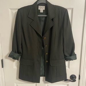 Vintage Hunter Green Jacket